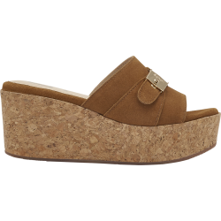 JANELLE (F) Suede Cognac
