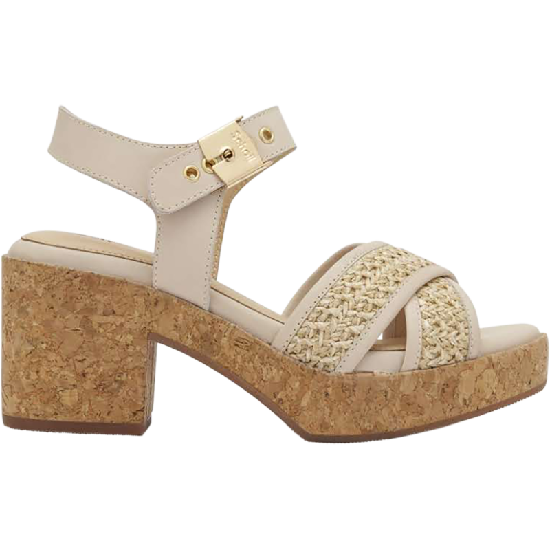 DARCY (F) Raffia + Leather Chalk