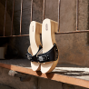 PESCURA IBIZA (F) Leather Black