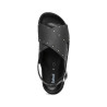 DALIA (F) Leather + Studs Black