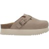 JUSTINE (F) Suede Dark Beige