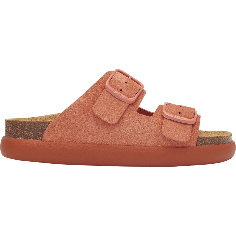 NOELLE CHUNKY (F) Suede Coral