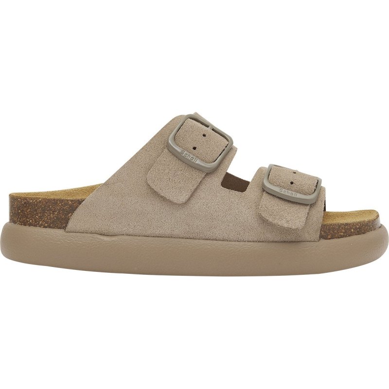 NOELLE CHUNKY (F) Suede Dark Beige