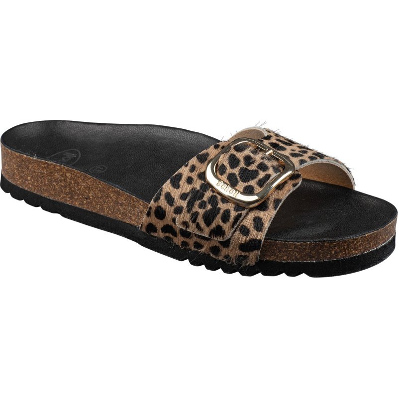 KATHLEEN (F) Printed Leather Leopard