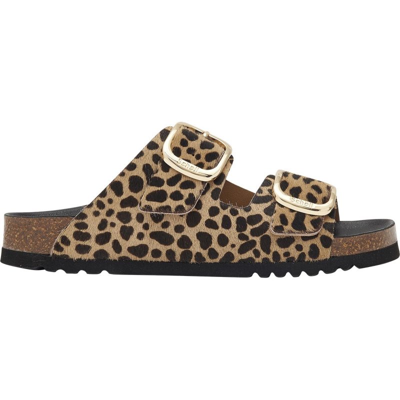 NOELLE (F) Printed Leather Leopard