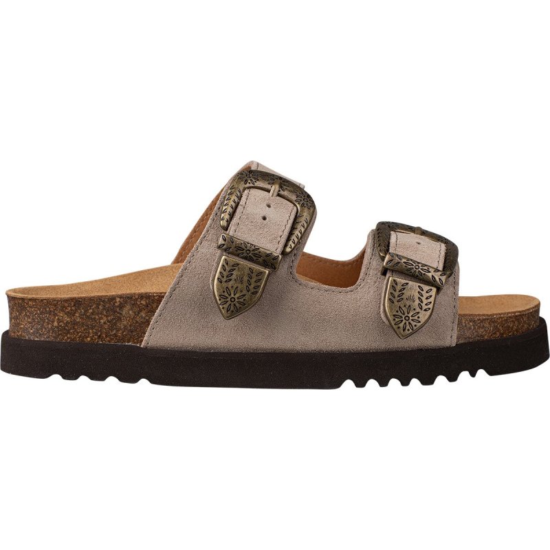 IRVING (F) Suede Dark Beige
