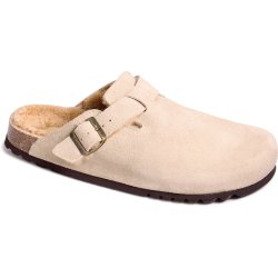OLIVIER (H) Suede Bis / Sheepskin Beige