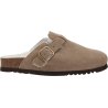 FAE NEW (F) Suede / Sheepskin Dark Beige