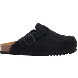 FAE NEW (F) Synthetic Shearling Black