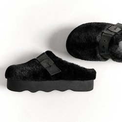 GRETA (F)  Synthetic Fur Black