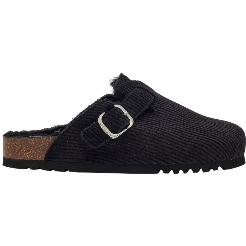 FAE (F) Corduroy / Sheepskin Black