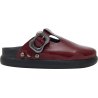 FLORA CHUNKY (F) Naplak Leather Aubergine