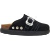 ADELAIDE CHUNKY (F) Suede Black