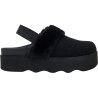 CAREY (F) Corduroy + Synthetic Fur Black