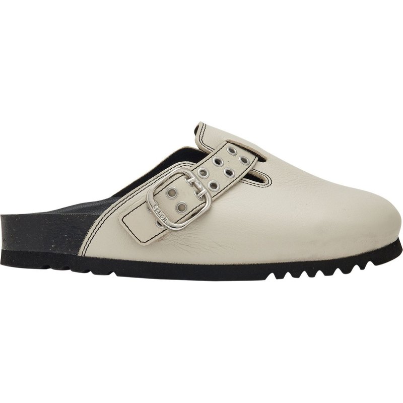 FLAME (F) Leather Off white