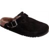 OLIVIER (H) Suede Bis / Sheepskin Black
