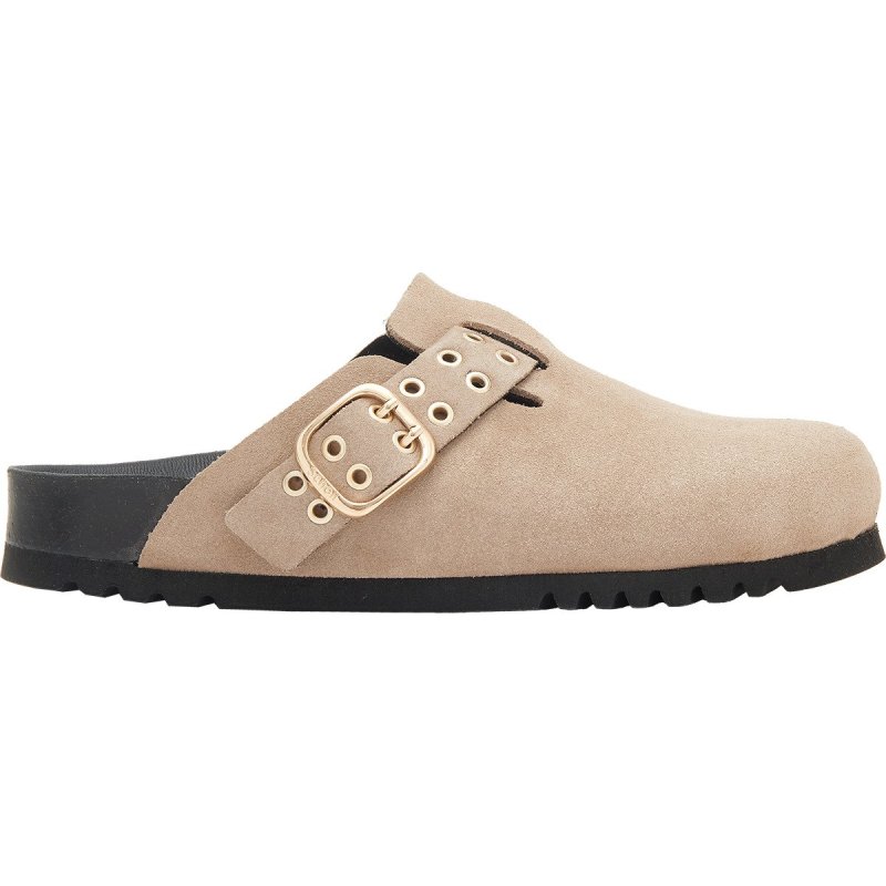 FLAME (F) Suede Dark Beige