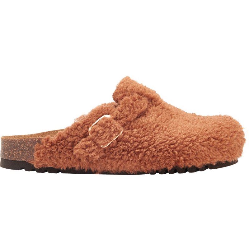 FAE NEW (F) Faux Shearling Light Brown (Acajou)