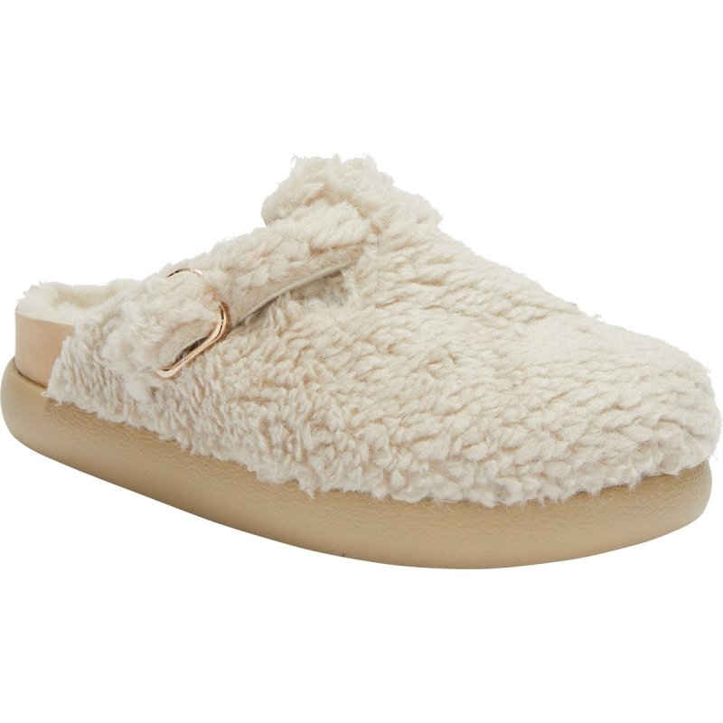 FAE CHUNKY (F) Faux Shearling Off white