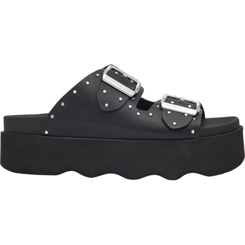 HEATHER (F) Leather Black