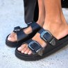 IRVING (F) Leather Black