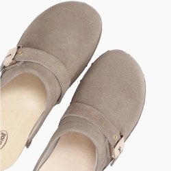 PESCURA CLOG 50 (F) Suede Bis Beige