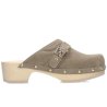 PESCURA CLOG 50 (F) Suede Bis Beige