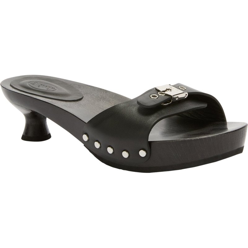 PACK 9 PESCURA CLAIRE ONE STRAP (F) CUIR - PLEINE FLEUR BLACK