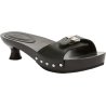 PACK 9 PESCURA CLAIRE ONE STRAP (F) CUIR - PLEINE FLEUR BLACK