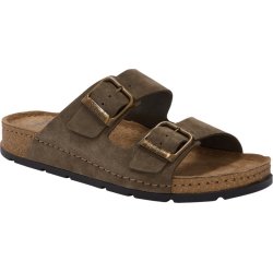 PACK 14 BORA 2 BUCKLES MAN (H) CUIR SUEDE KHAKI