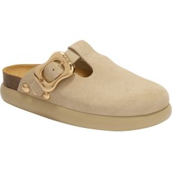 PACK 14 FLORA CHUNKY (F) CUIR SUEDE OFF WHITE