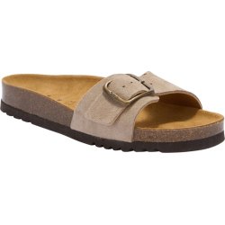 PACK 9 KATHLEEN (F) CUIR SUEDE DARK BEIGE