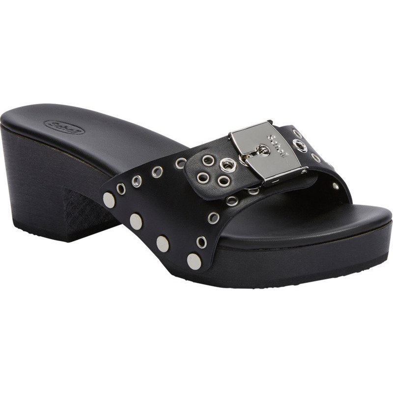 PACK 9 PESCURA IBIZA RING (F) CUIR - PLEINE FLEUR ALL BLACK