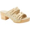 PACK 6 PESCURA IBIZA 2 STRAPS RING (F) CUIR - PLEINE FLEUR OFF WHITE