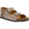 PACK 14 NOELLE BACKSTRAP (F) CUIR SUEDE DARK BEIGE