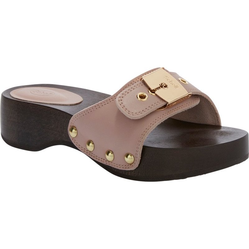 PACK 6 PESCURA HEEL SR (F) CUIR - PLEINE FLEUR ANTIQUE PINK