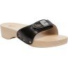 PACK 6 PESCURA HEEL (F) CUIR - PLEINE FLEUR BLACK