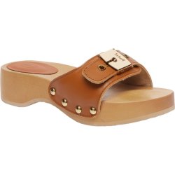 PACK 9 PESCURA HEEL SR (F) CUIR - PLEINE FLEUR COGNAC