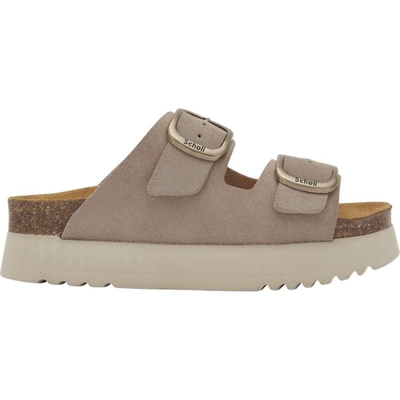 PACK 9 LUCIE (F) CUIR SUEDE DARK BEIGE