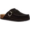 PACK 9 BORA MOCCASIN (F) CUIR SUEDE BLACK