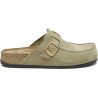 PACK 14 BORA MOCCASIN (F) CUIR SUEDE OLIVE