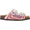 PACK 9 NOELLE (F) TEXTILE TRICOT WHITE/ PURPLE/ CORAL