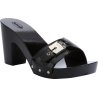 PACK 9 PESCURA CAMERON HIGH (F) CUIR - VERNI BLACK