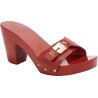 PACK 6 PESCURA CAMERON HIGH (F) CUIR - VERNI BRICK RED