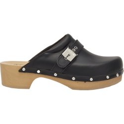 PACK 6 PESCURA CLOG 50 (F) CUIR - PLEINE FLEUR BLACK/HONEY