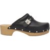 PACK 6 PESCURA CLOG 50 (F) CUIR - PLEINE FLEUR BLACK/HONEY