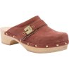 PACK 9 PESCURA CLOG 50 (F) CUIR - SUEDE BRICK RED