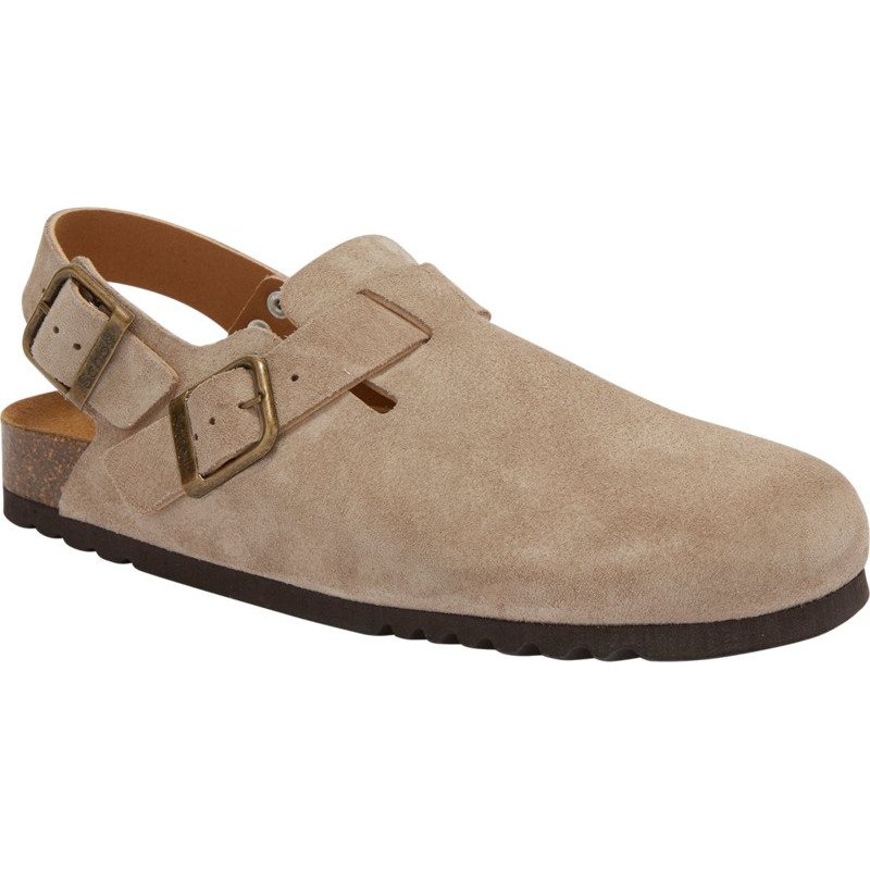 PACK 14 OLIVIER BACKSTRAP (H) CUIR SUEDE DARK BEIGE