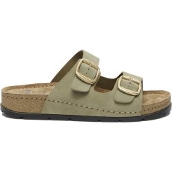 PACK 9 BORA 2 BUCKLES (F) CUIR SUEDE OLIVE