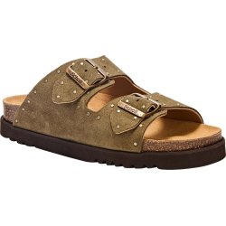 PACK 9 BEATRIZ (F) CUIR SUEDE KHAKI